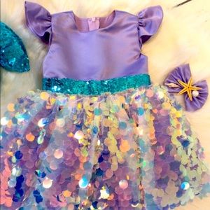 Mermaid themed dress